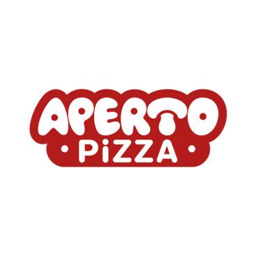 APERTO PİZZA LOGOSUNU ARIYOR yarışmasına tasarımcı Ersin Esra tarafından sunulan  tasarım 