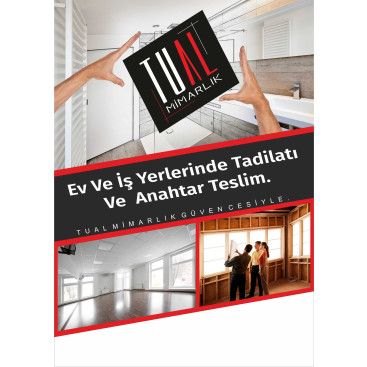 TUAL MİMARLIK - AFİŞ TASARIMI  yarışmasına tasarımcı Sedat Muti tarafından sunulan  tasarım 