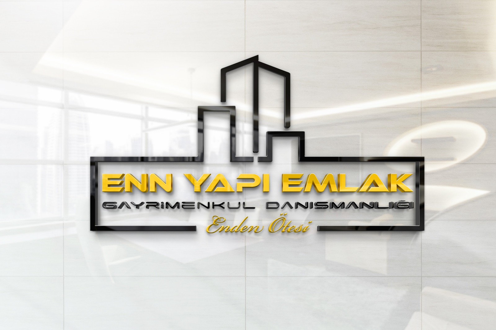 Tasarlayan ALFA™-Emlak Firması İçin Enn Yapı Emlak