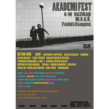 Akademifest 2011 Afiş Tasarımı yarışmasına tasarımcı etuc tarafından sunulan  tasarım 
