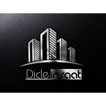 DİCLE İNŞAATA LOGO TASARIMI yarışmasına tasarımcı CelalAnak tarafından sunulan  tasarım 