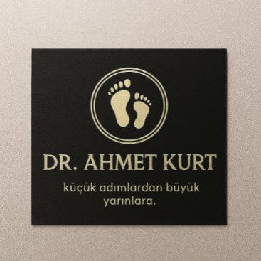 YENİ AÇILACAK ÇOCUK MUAYEHANESİ İÇİN KURUMSAL LOGO TASARIMI  yarışmasına tasarımcı inanç doğan tarafından sunulan  tasarım 
