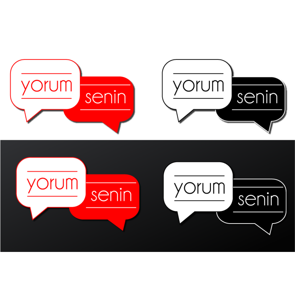 SADE ŞIK VE YARATICI LOGO ARIYORUZ yarışmasına kstasarim tarafından girilen tasarım