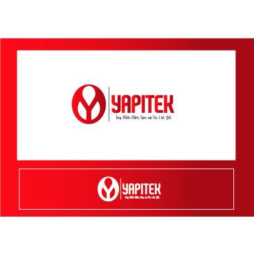 YAPITEK İNŞAAT LOGO+KURUMSAL KİMLİK İÇİN yarışmasına tasarımcı M&A|dzyn~ tarafından sunulan  tasarım 