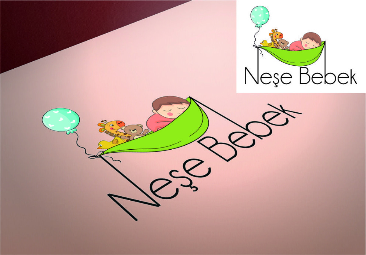 Tasarlayan Solixxi-NeşeBebek.com Logo Tasarımı 355x100 px