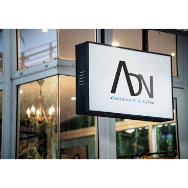 Restaurant & Cafe İçin Özgün Logo yarışmasına tasarımcı T A Ş D E M İ R tarafından sunulan  tasarım 