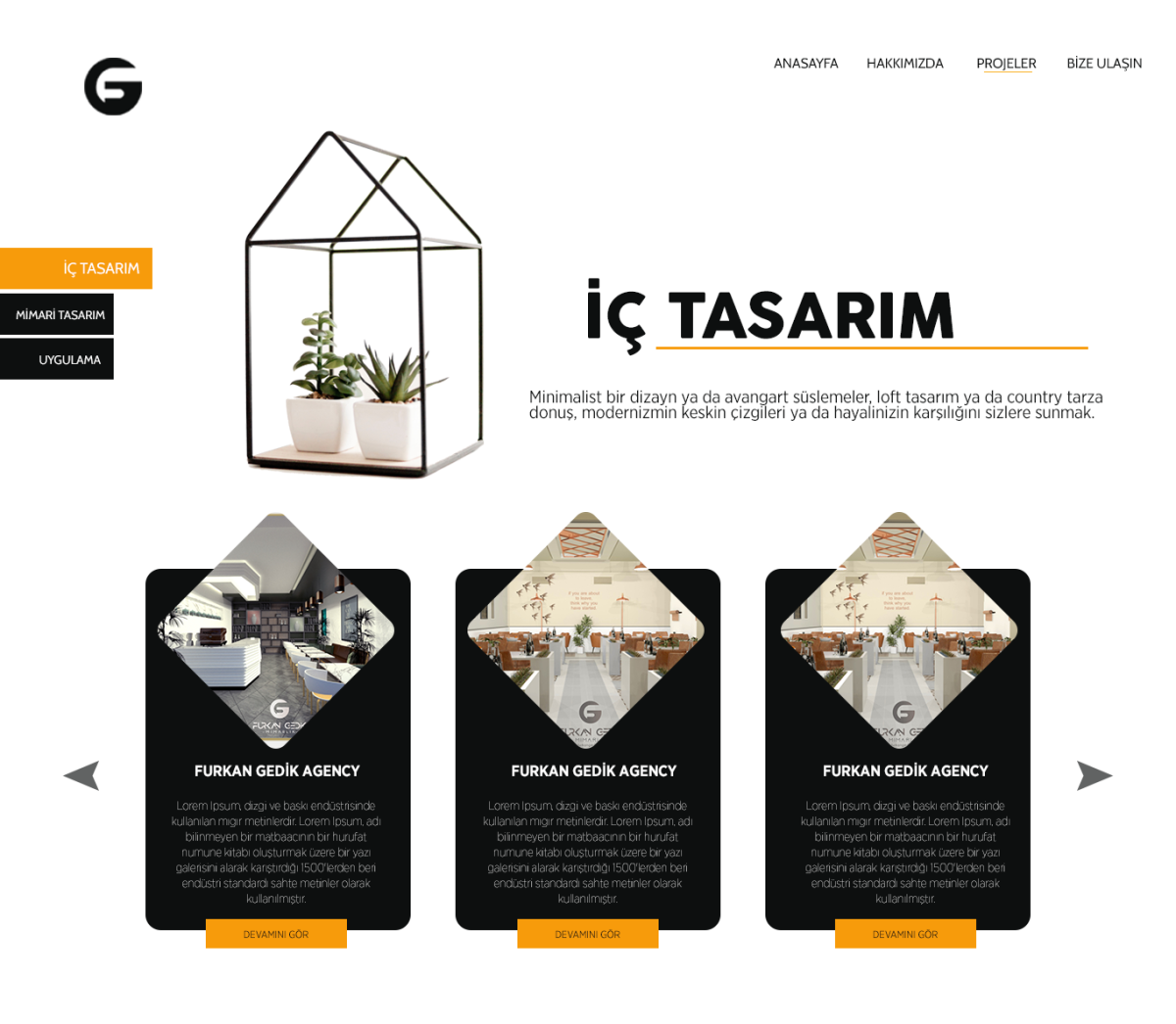 Tasarlayan piyon 〄-Mimari Tasarım sitesi / Modern ve Basic