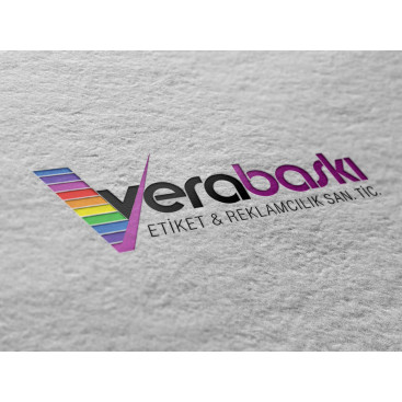 VERA BASKI ETİKET ve REKLAMCILIK SAN TİC yarışmasına tasarımcı afd tarafından sunulan  tasarım 