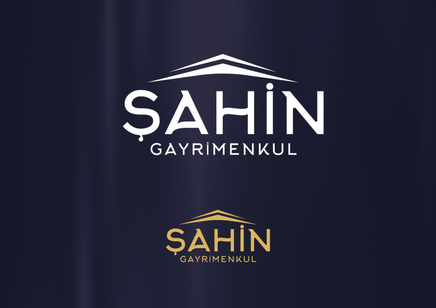 Şahin Gayrimenkul Logo + Kurumsal Kimlik yarışmasına tasarımcı AMG Design tarafından sunulan  tasarım 