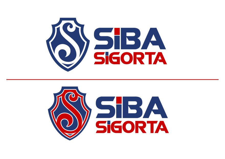 Siba Sigorta yeni logo tasarımı yarışmasına tasarımcı TARIKca tarafından sunulan  tasarım 