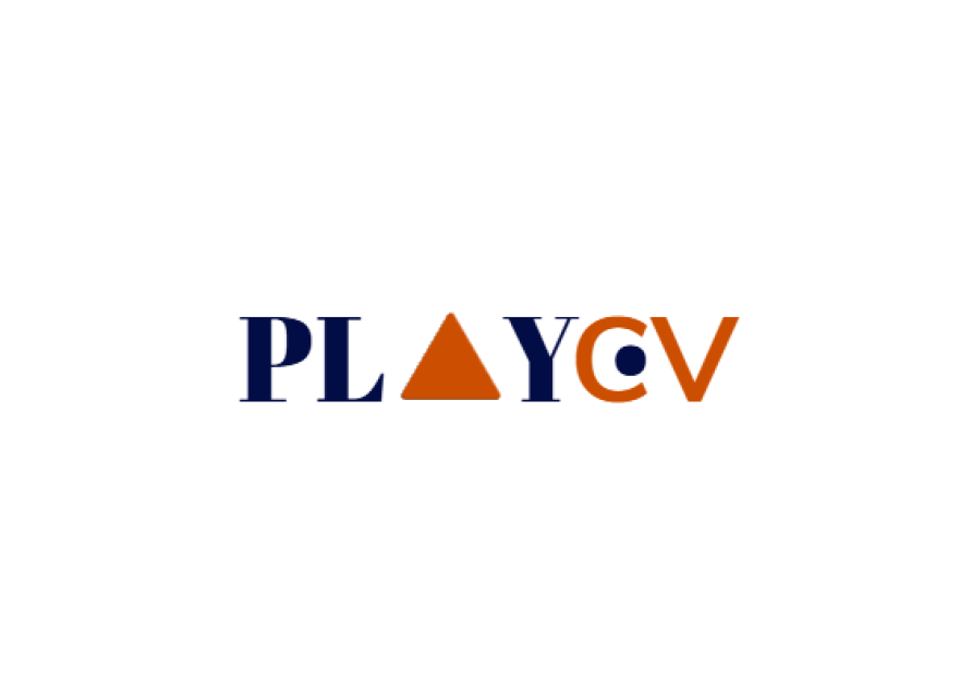 Videolu CV platformu için logo tasarımı yarışmasına tasarımcı inanç doğan tarafından sunulan  tasarım 