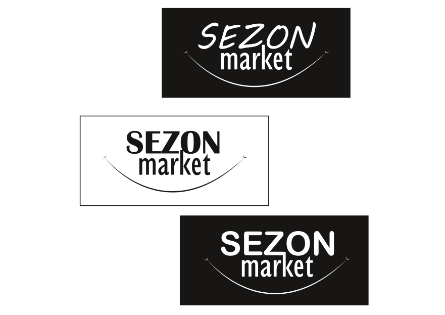 -SEZON MARKET - temel ihtiyaç marketi yarışmasına tasarımcı snmet tarafından sunulan  tasarım 