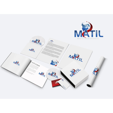 MATİL A.Ş Logo ve Kurumsal Kimlik  yarışmasına tasarımcı yeliztasarım tarafından sunulan  tasarım 