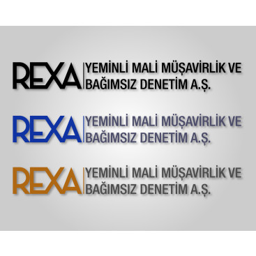 Yeminli Mali Müşavirler için logo yarışmasına tasarımcı HKK tarafından sunulan  tasarım 