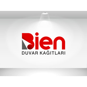 duvar kağıdı firmamıza güçlü farkı logo yarışmasına tasarımcı Ersin Esra tarafından sunulan  tasarım 