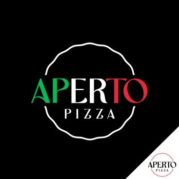APERTO PİZZA LOGOSUNU ARIYOR yarışmasına tasarımcı LogoExper tarafından sunulan  tasarım 