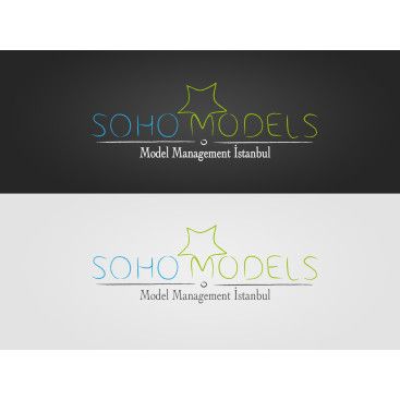 Model Ajansına Logo Tasarım yarışmasına tasarımcı onderesetekin tarafından sunulan  tasarım 