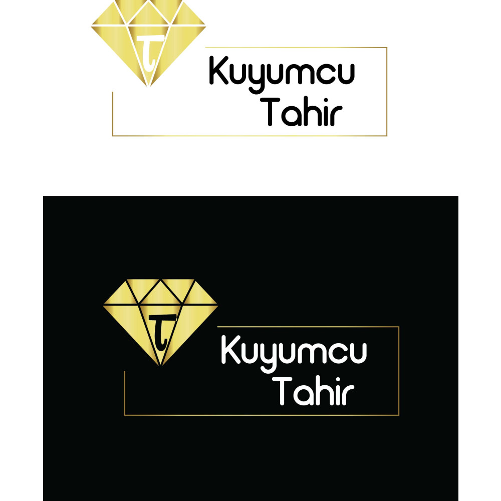 Kuyumcu Tahir -Farklı dikkat çeken logo  yarışmasına AO. tarafından girilen tasarım