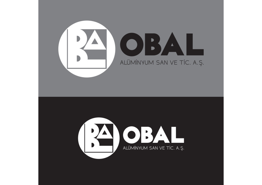 Obal Alüminyum Yeni Logosunu Arıyor yarışmasına tasarımcı AKLI FİKRİ TASARIM tarafından sunulan  tasarım 