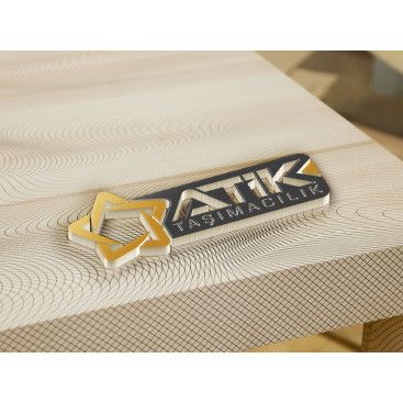 Atik ve Aktif Logo yarışmasına tasarımcı wAres tarafından sunulan  tasarım 