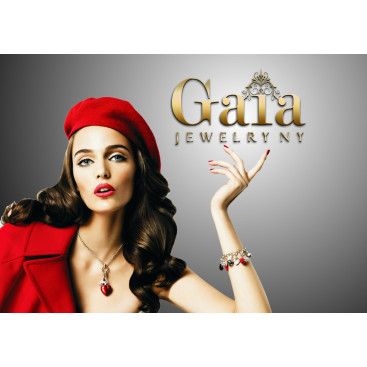 GAIA NY Taki Markasi Icin Logo Tasarimi yarışmasına tasarımcı cakirdesign tarafından sunulan  tasarım 