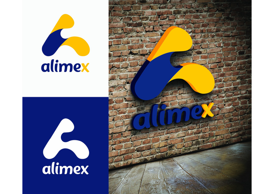 Alimex Yeni Logosunu Arıyor! yarışmasına tasarımcı EDdesign tarafından sunulan  tasarım 