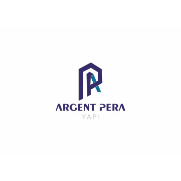 ARGENT PERA YAPI şirketine logo yarışmasına tasarımcı aysedesign tarafından sunulan  tasarım 