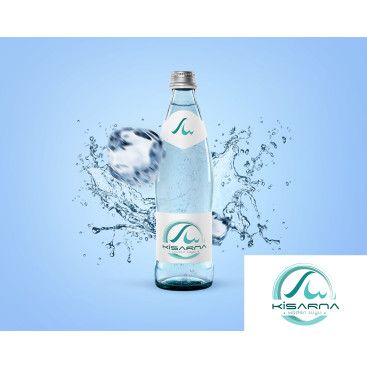 kisarna maden suyu için logo çalışması yarışmasına tasarımcı Pulseofmaggots tarafından sunulan  tasarım 