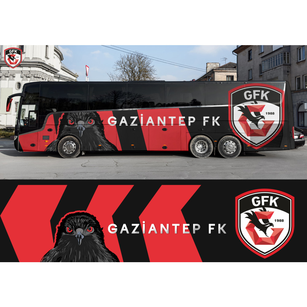 Gaziantep FK Takım Otobüsü Tasarımı