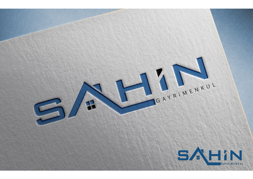 Şahin Gayrimenkul Logo + Kurumsal Kimlik yarışmasına tasarımcı kuzfe35 tarafından sunulan  tasarım 