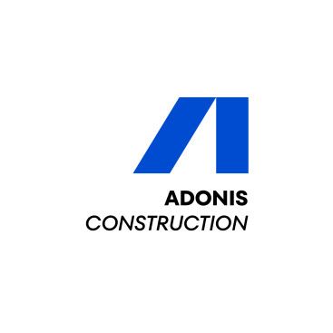 Adonis Construction Logo Tasarımı yarışmasına tasarımcı grafiker10 tarafından sunulan  tasarım 