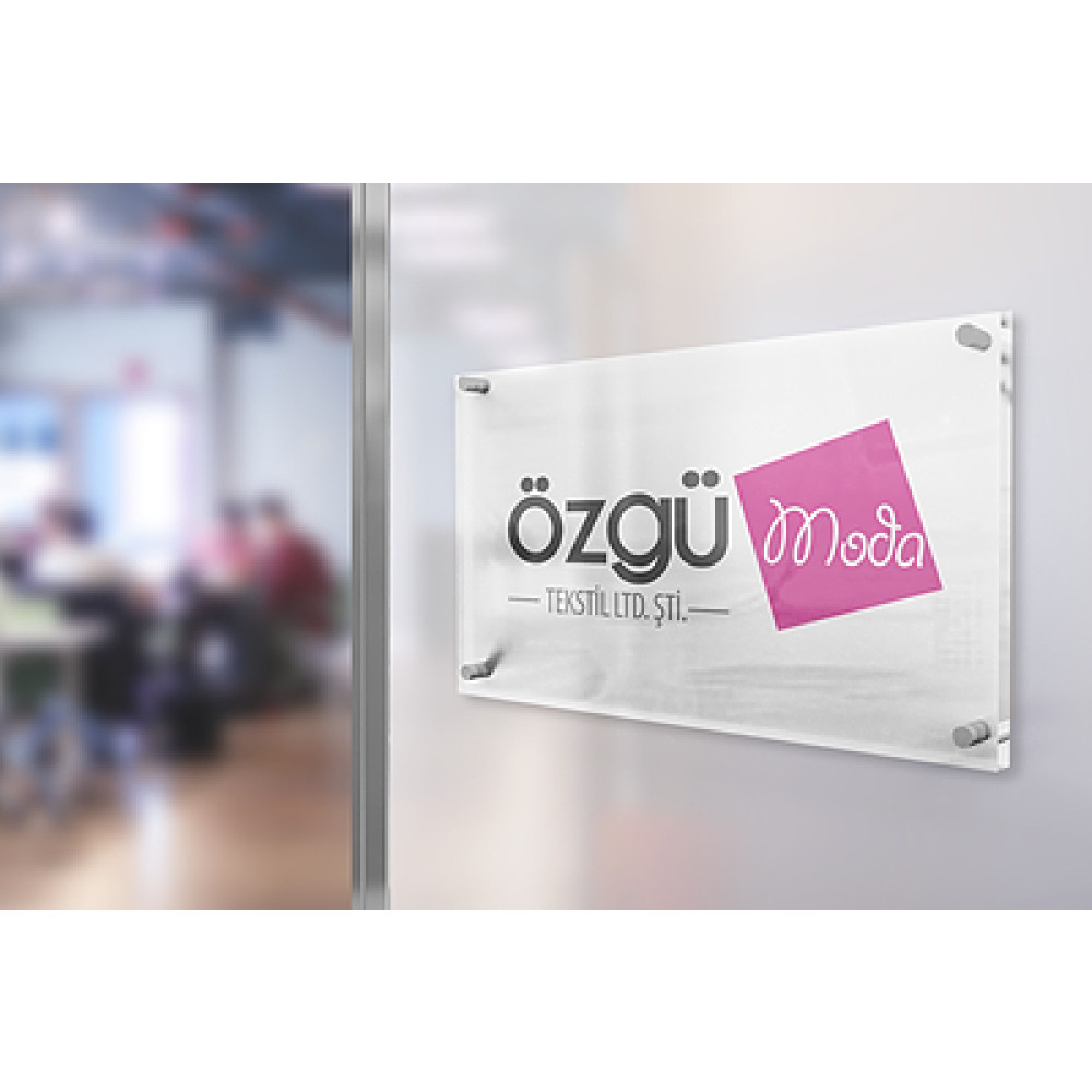 Özgü moda logo tasarım yarışmasına hyhaluk tarafından girilen tasarım