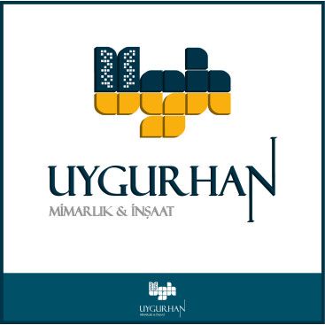 UYGURHAN MİMARLIK LOGOSUNU ARIYOR yarışmasına tasarımcı FTT tarafından sunulan  tasarım 