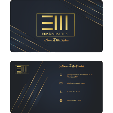 SADE VE ŞIK logo ve kartvizit yarışmasına tasarımcı blackdesign tarafından sunulan  tasarım 