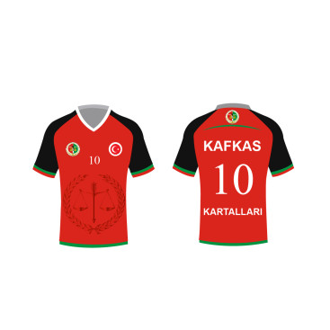 KARS BAROSU FUTBOL TAKIMI FORMA TASARIMI yarışmasına tasarımcı / AEDENİZ / tarafından sunulan  tasarım 