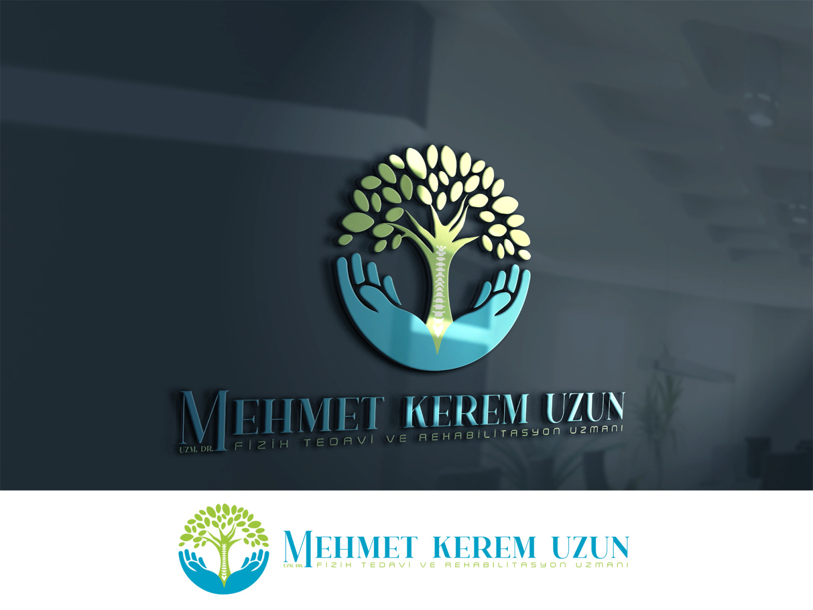 Tasarlayan ALFA™-DOKTOR KLİNİĞİMİZ İÇİN LOGO 