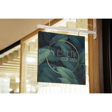 GÜZELLİK SALONU İÇİN LOGO yarışmasına tasarımcı ilaydaonalan tarafından sunulan  tasarım 