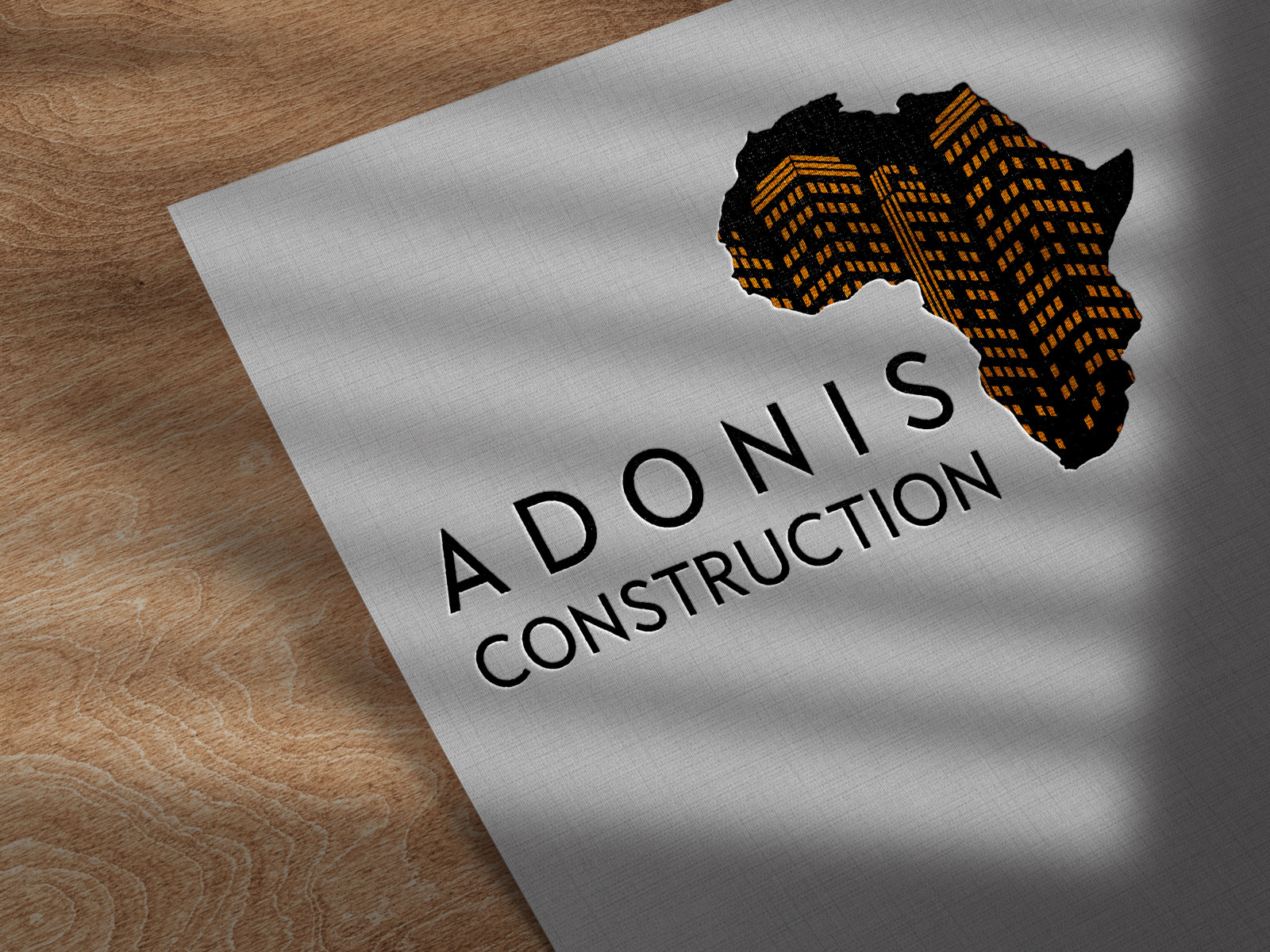 Tasarlayan ozanurtekin-Adonis Construction Logo Tasarımı