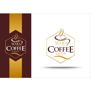 Kahveci Logosu yarışmasına tasarımcı RΛPİDO tarafından sunulan  tasarım 
