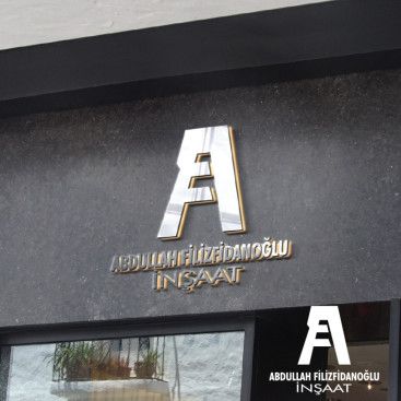 İNŞAAT FİRMAMIZ İÇİN SIFIRDAN BİR YÜZ LOGO VE KARTVİZİT yarışmasına tasarımcı kutaygnr tarafından sunulan  tasarım 