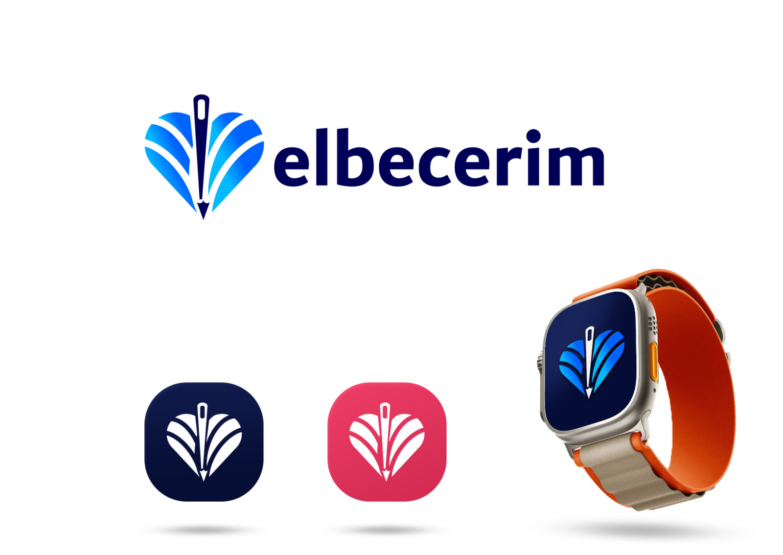 Tasarlayan grfkismail-Elbecerim Pazaryeri Marka Logo Tasarımı