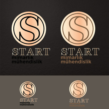 START MİMARLIK LOGOSUNU ARIYOR yarışmasına tasarımcı graft tarafından sunulan  tasarım 