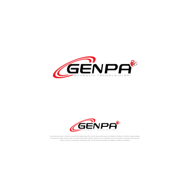 GENPA LOGOSUNU ARIYOR yarışmasına tasarımcı Kalzeno tarafından sunulan  tasarım 
