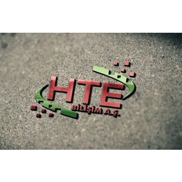 HTE BİLİŞİM A.Ş. LOGOSU yarışmasına tasarımcı wAres tarafından sunulan  tasarım 