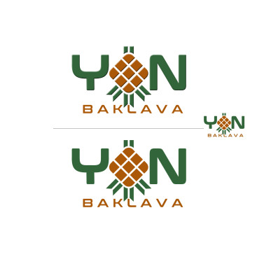 Yön Baklava şirketimiz için sade ve şık yarışmasına tasarımcı grafikodam tarafından sunulan  tasarım