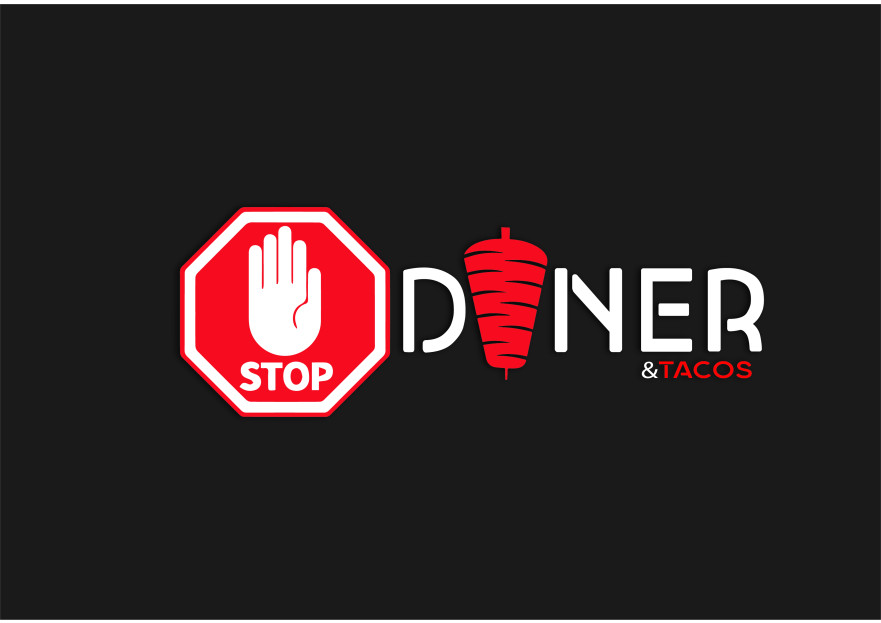 Yurt disinda doner cafe icin logo  yarışmasına tasarımcı chiwely tarafından sunulan  tasarım 