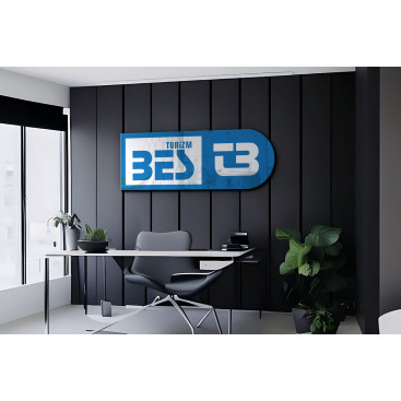 Turizm otelcilik sektöründe hizmet verecek firma yarışmasına tasarımcı inka grafik tarafından sunulan  tasarım 