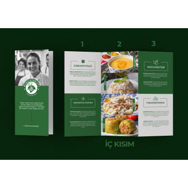 Wunschtablett Broşür yarışmasına tasarımcı 464124 tarafından sunulan  tasarım 