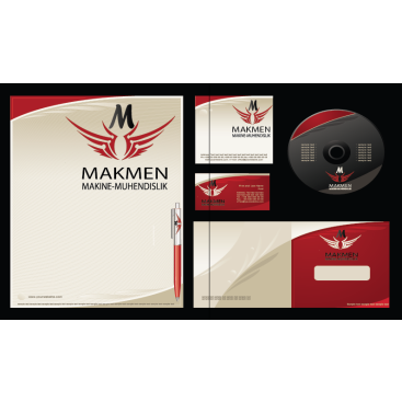 En iyi Kurumsal kimlik Çalışması  yarışmasına tasarımcı CREC tarafından sunulan  tasarım 