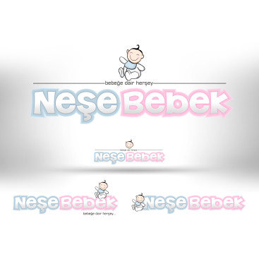 NeşeBebek.com Logo Tasarımı 355x100 px yarışmasına tasarımcı osetmedya tarafından sunulan  tasarım
